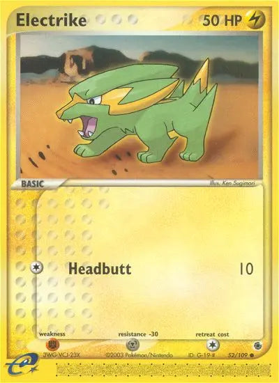 Electrike 52 Ruby & Sapphire Pokesingles
