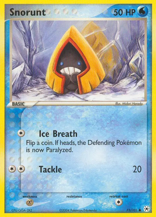 Snorunt 73 Hidden Legends Pokesingles