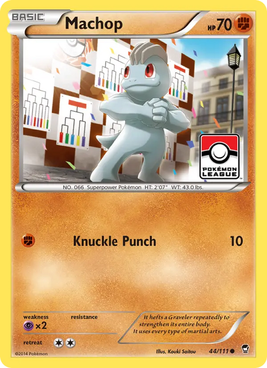 Machop 44 Furious Fists Pokesingles