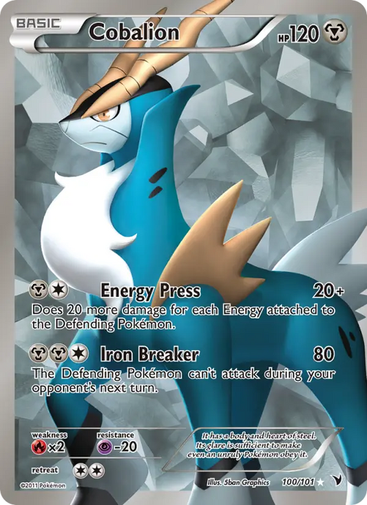 Cobalion 100 Noble Victories Pokesingles