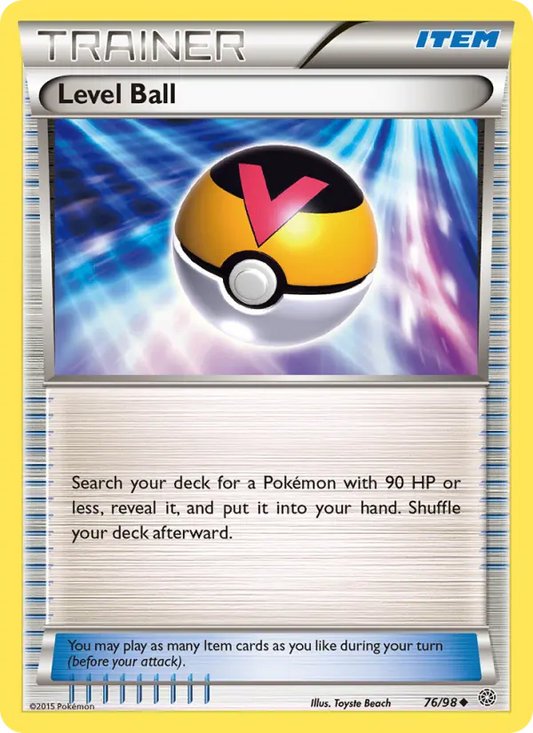 Level Ball 76 Ancient Origins Pokesingles