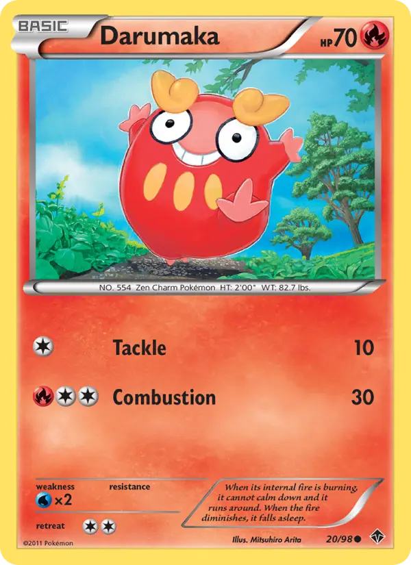 Darumaka 20 Emerging Powers Pokesingles