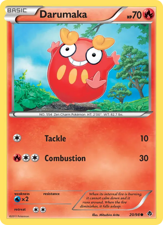 Darumaka 20 Emerging Powers Pokesingles