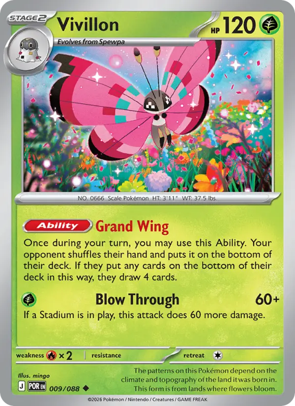 Vivillon 9 Perfect Order Pokesingles