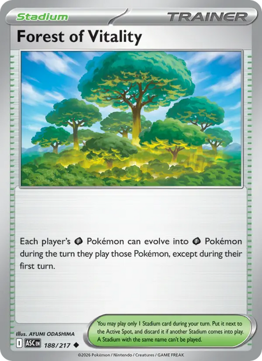 Forest of Vitality 188 Ascended Heroes Pokesingles