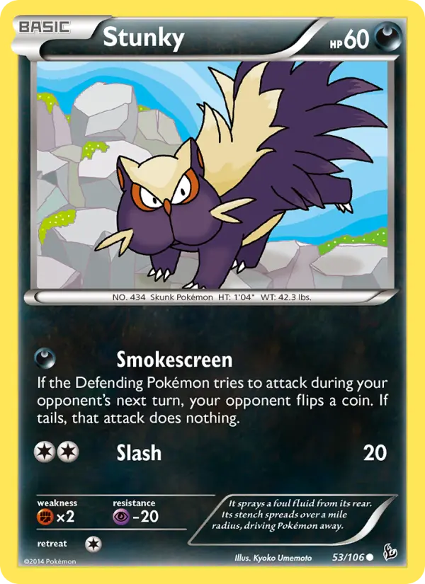 Stunky 53 Flashfire Pokesingles