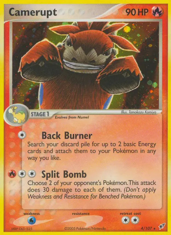 Camerupt 4 Deoxys Pokesingles