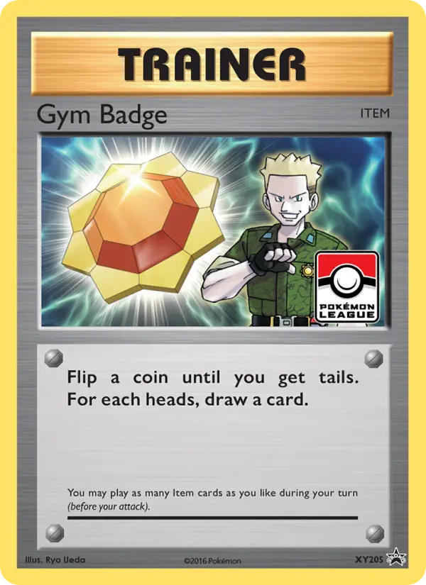 Gym Badge XY205 XY Black Star Promos Pokesingles