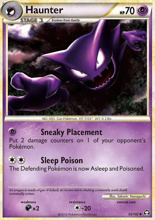 Haunter 35 Triumphant Pokesingles