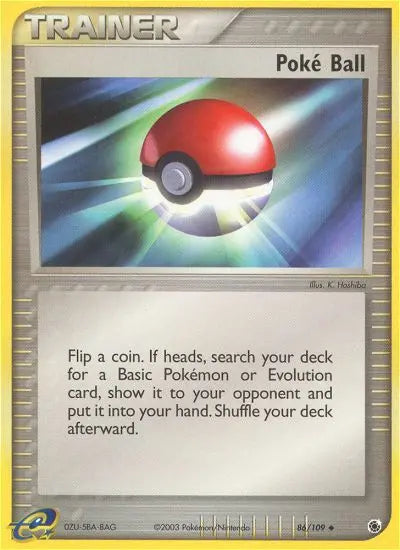Poké Ball 86 Ruby & Sapphire Pokesingles