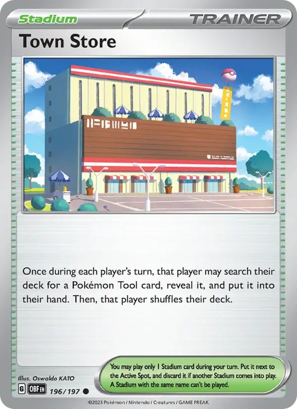 Town Store 196 Obsidian Flames Pokesingles