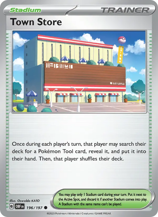 Town Store 196 Obsidian Flames Pokesingles