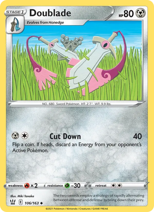 Doublade 106 Battle Styles Pokesingles