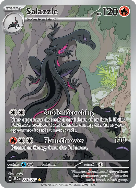 Salazzle 224 Ascended Heroes Pokesingles