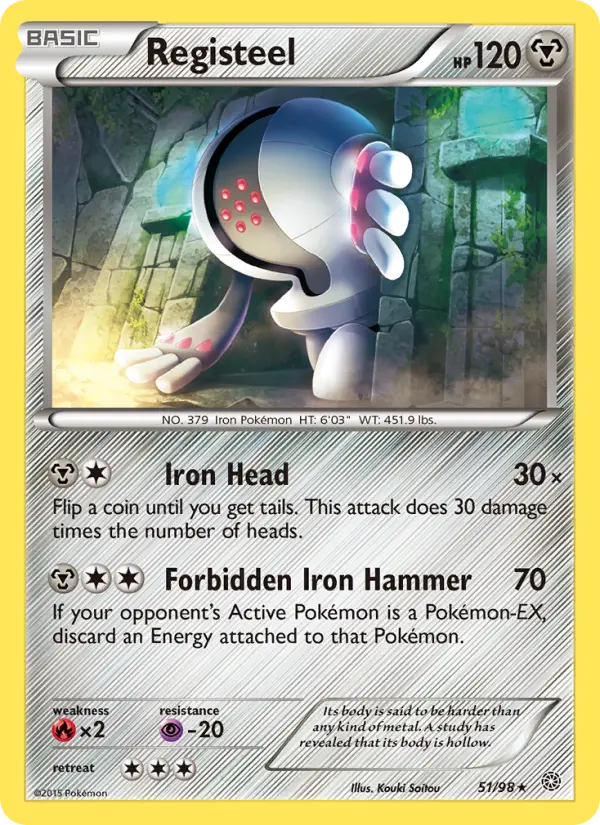 Registeel 51 Ancient Origins Pokesingles