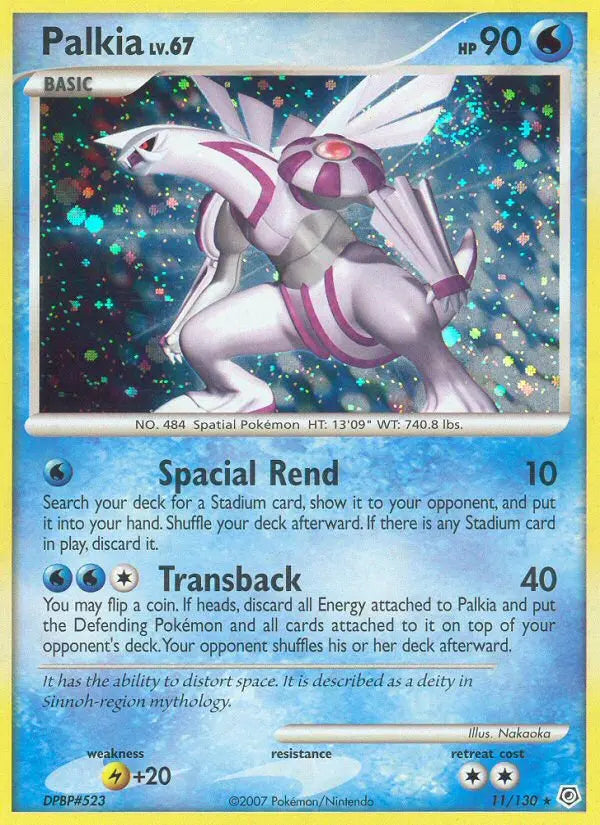Palkia 11 Diamond & Pearl Pokesingles