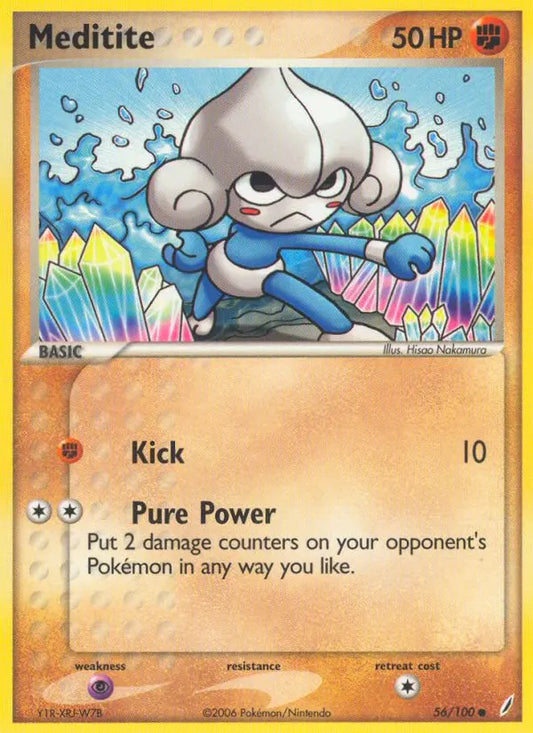 Meditite 56 Crystal Guardians Pokesingles