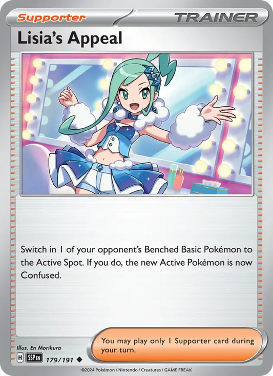 Lisia's Appeal 179 Surging Sparks Pokesingles