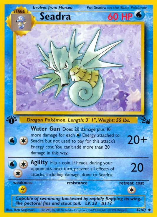 Seadra 42 Fossil Pokesingles