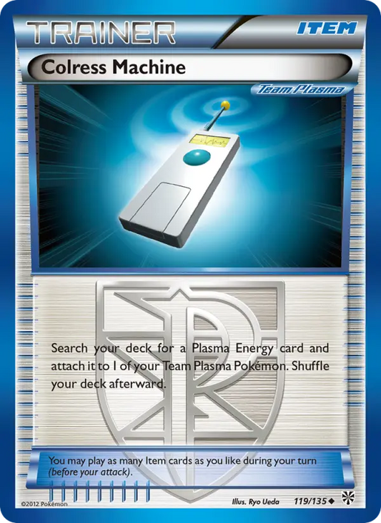 Colress Machine 119 Plasma Storm Pokesingles
