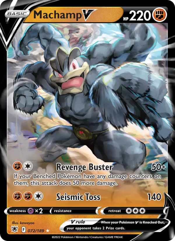 Machamp V 72 Astral Radiance Pokesingles