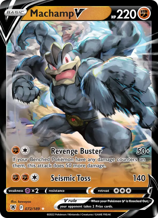 Machamp V 72 Astral Radiance Pokesingles
