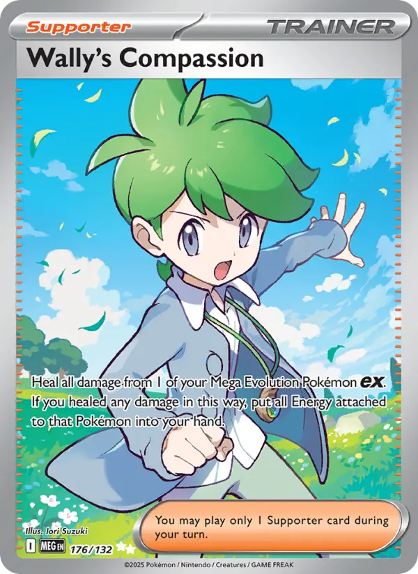 Wally's Compassion 176 Mega Evolution Pokesingles