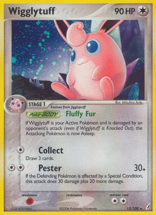 Wigglytuff 13 Crystal Guardians Pokesingles