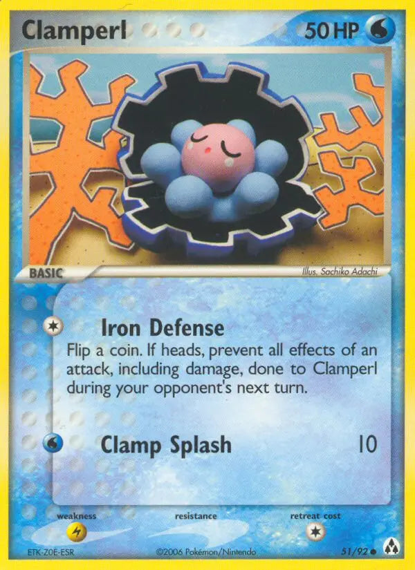Clamperl 51 Legend Maker Pokesingles