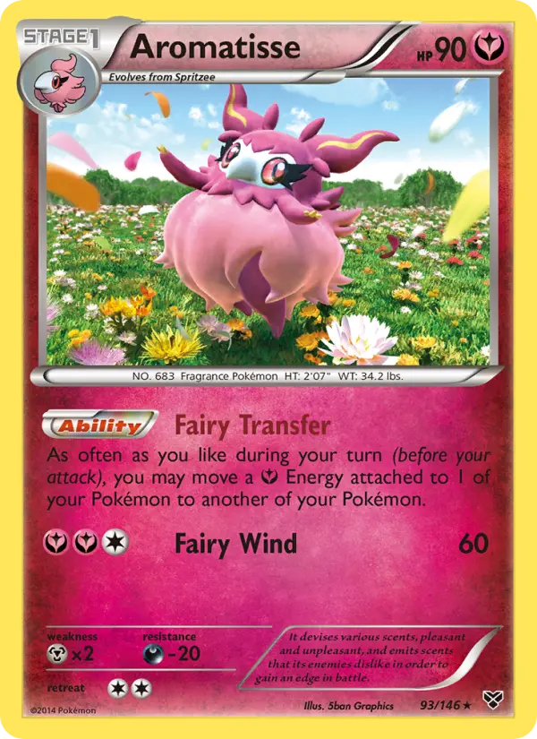 Aromatisse 93 XY Pokesingles