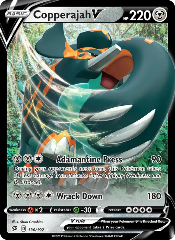 Copperajah V 136 Rebel Clash Pokesingles