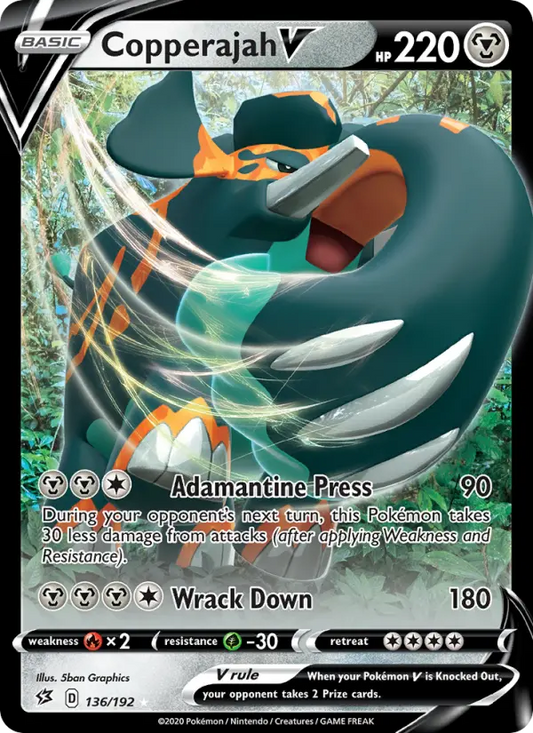 Copperajah V 136 Rebel Clash Pokesingles