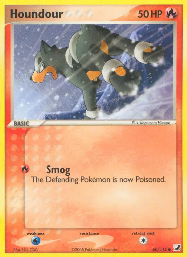 Houndour 60 Unseen Forces Pokesingles