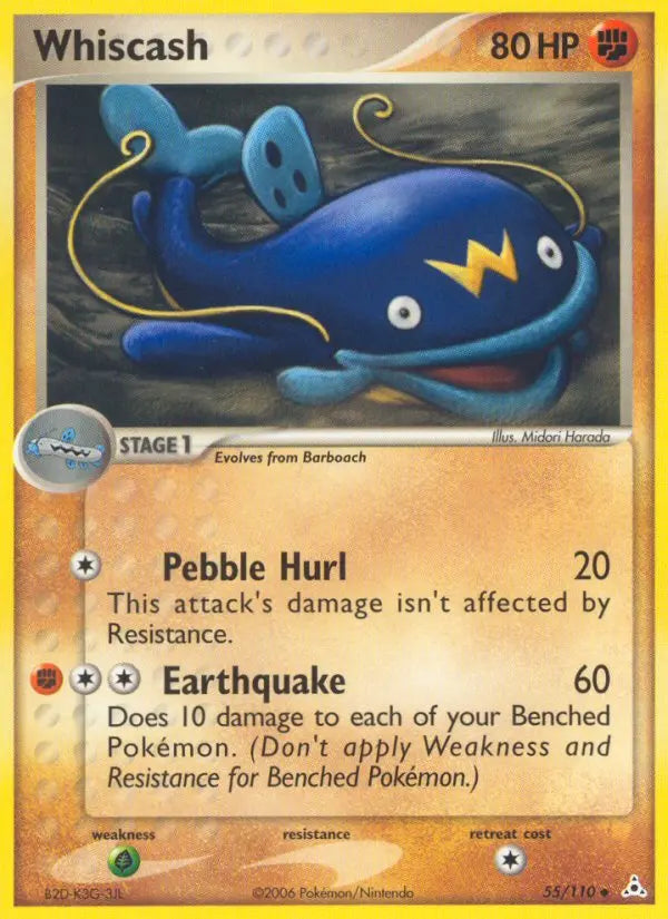 Whiscash 55 Holon Phantoms Pokesingles