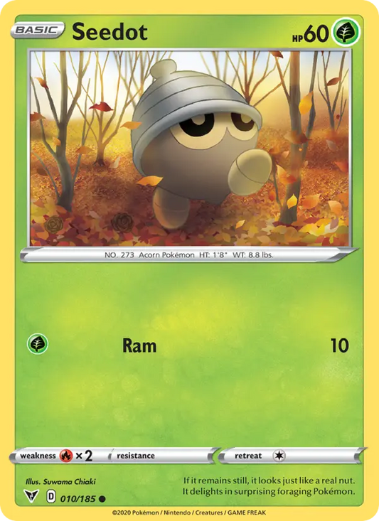 Seedot 10 Vivid Voltage Pokesingles