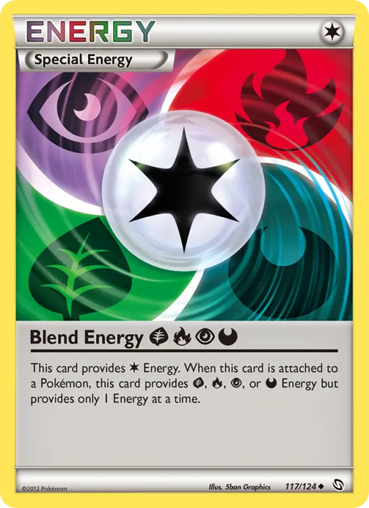 Blend Energy Grass Fire Psychic Darkness 117 Dragons Exalted Pokesingles