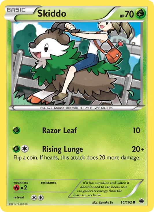 Skiddo 16 BREAKthrough Pokesingles