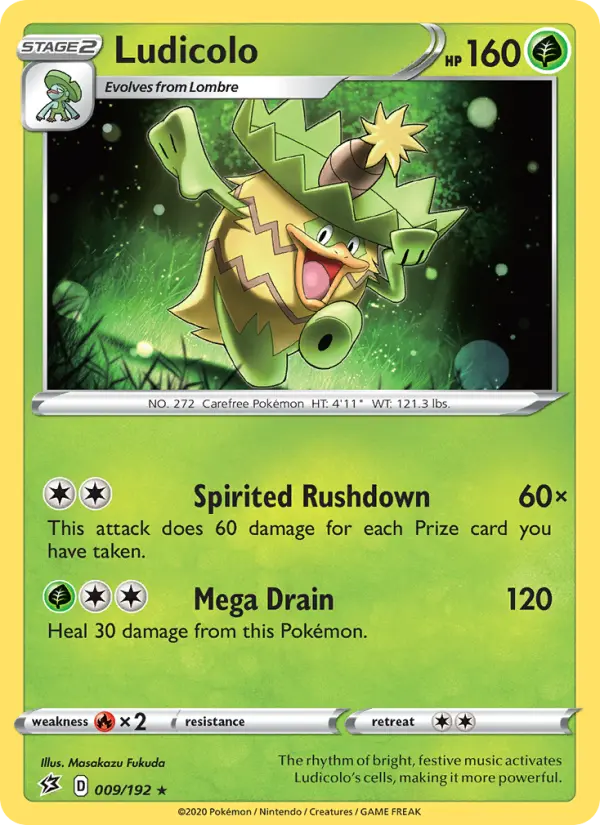 Ludicolo 9 Rebel Clash Pokesingles