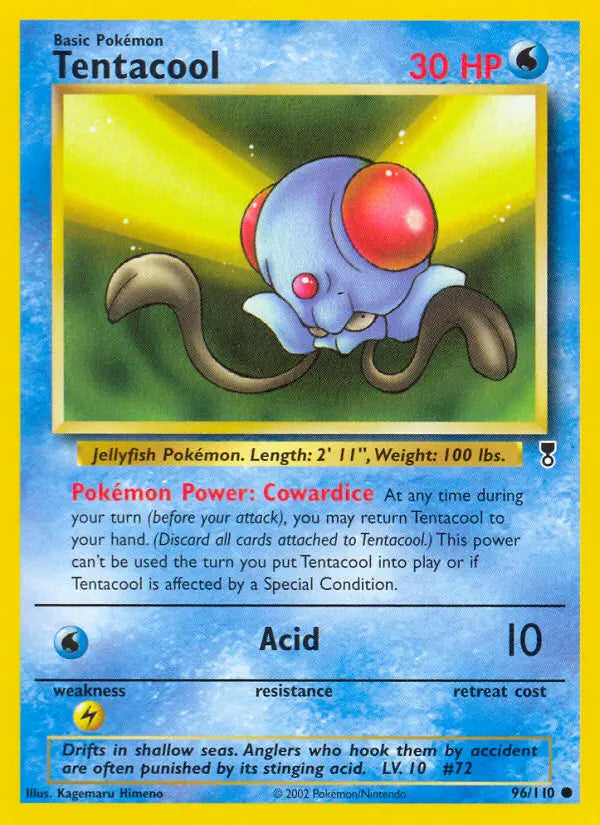 Tentacool 96 Legendary Collection Pokesingles