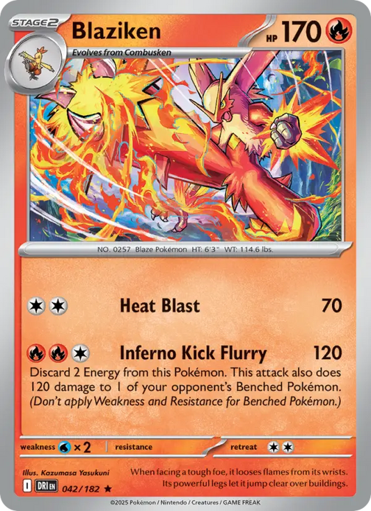Blaziken 42 Destined Rivals Pokesingles
