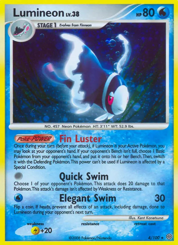 Lumineon 4 Stormfront Pokesingles