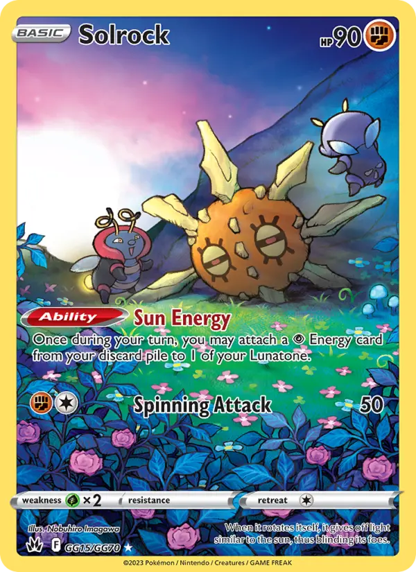 Solrock GG15 Crown Zenith Pokesingles