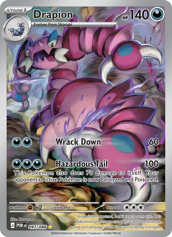 Drapion 97 Perfect Order Pokesingles