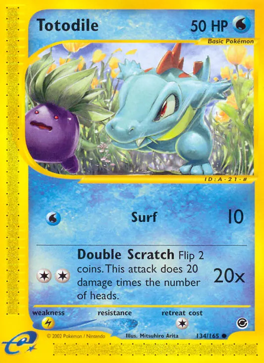 Totodile 134 Expedition Base Set Pokesingles