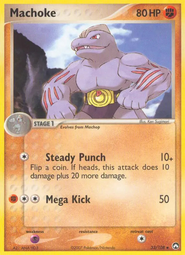 Machoke 33 Power Keepers Pokesingles