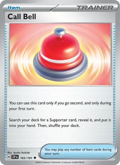 Call Bell 165 Surging Sparks Pokesingles