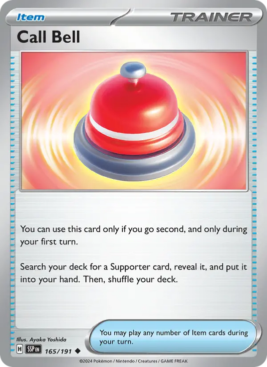Call Bell 165 Surging Sparks Pokesingles