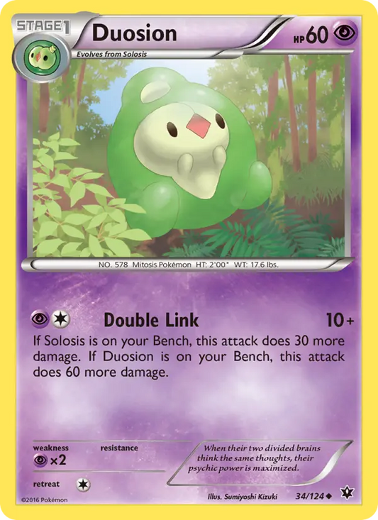 Duosion 34 Fates Collide Pokesingles