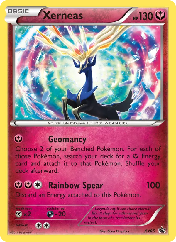 Xerneas XY05 XY Black Star Promos Pokesingles
