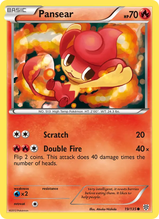 Pansear 19 Plasma Storm Pokesingles